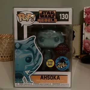 Ahsoka glow in the dark holographic funko 130